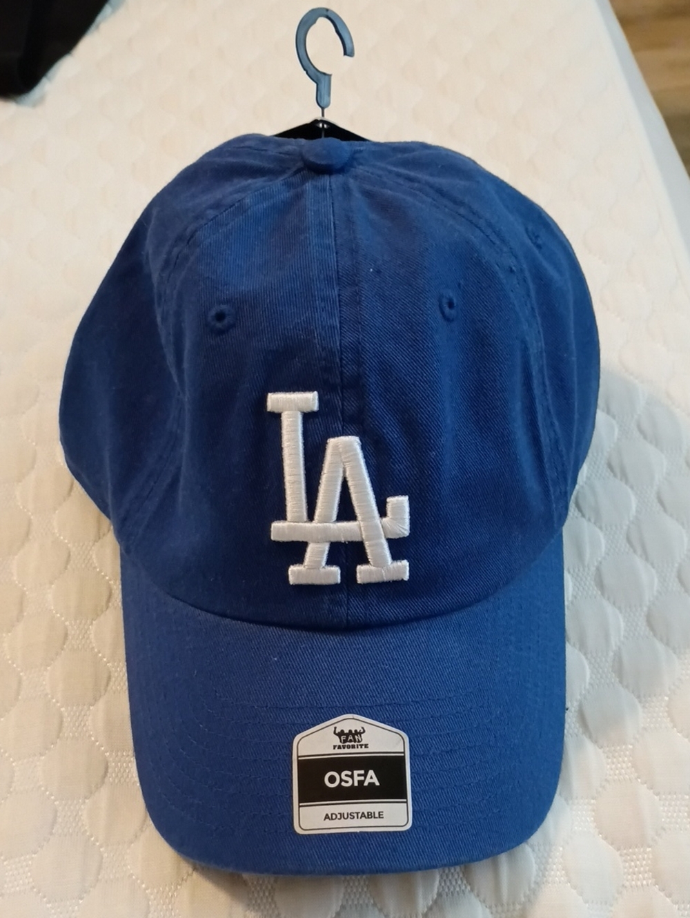 NWT Genuine Merchandise Blue LA Baseball Hat with White Logo